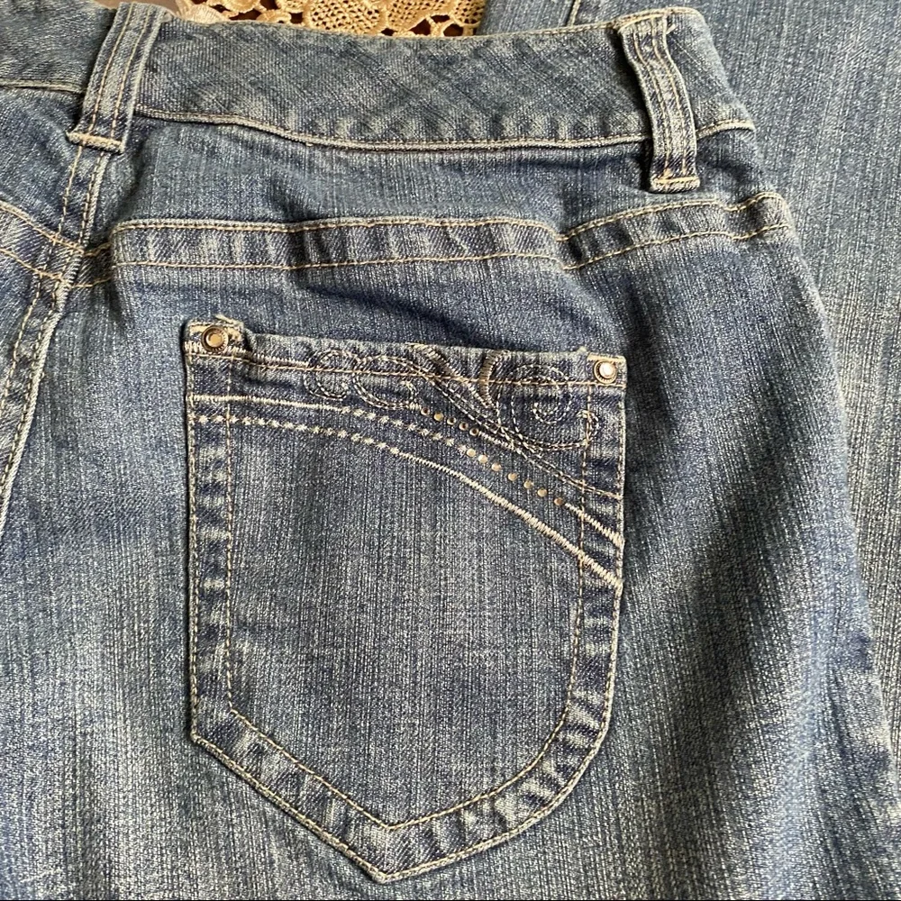 Chico’s platinum jeans EUC
